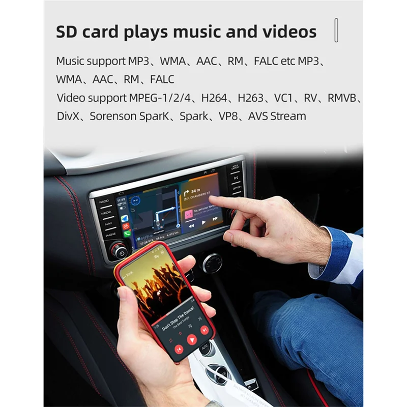 B04C-Carplay 미니 박스 무선 어댑터 USB/Type C 동글 유선 연결 Carplay For 안드로이드 Auto