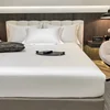 Dreamreal 100% Egyptian Cotton Bed Sheet Set Luxury 400TC Bedding Set 4/6 Pieces Fitted Sheet Flat Bedsheet Pillowcases High End 6