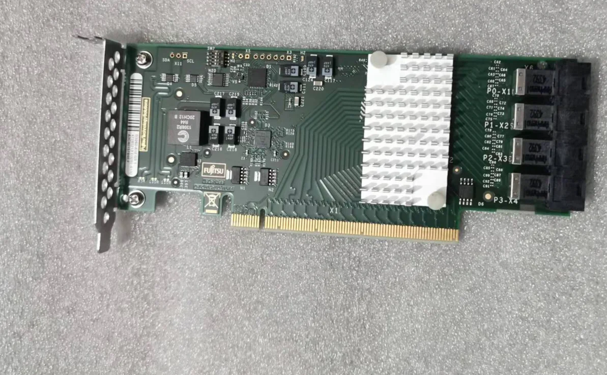 

Fujitsu D3262-A12 контроллер U.2 NVMe SSD карта PEX8732 карта адаптера