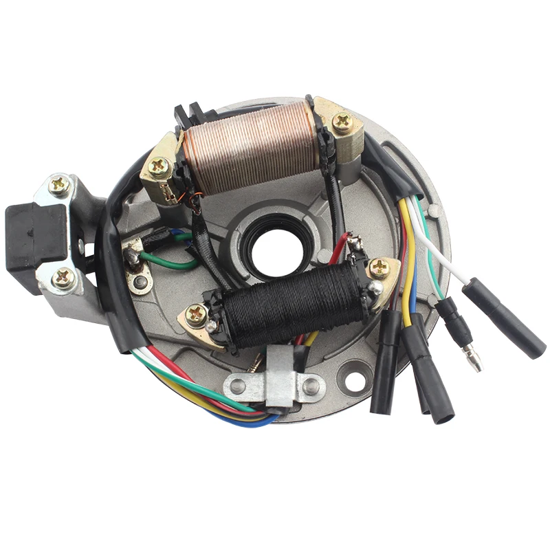 

CQ-102Hochwertige magnet motor stators pulen magneto motor spulen für zs lifan loncin 50cc-125cc motoren pit dirt bike universa