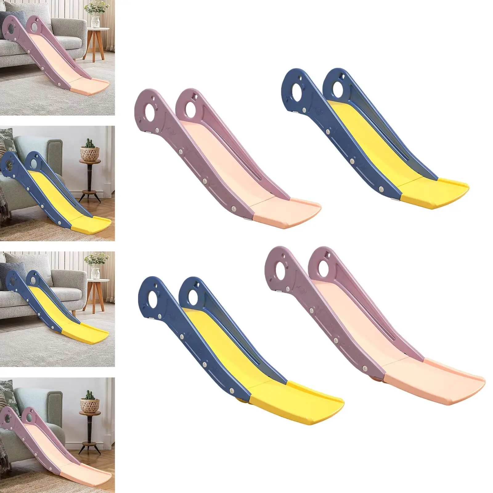 Couch Slide for Kids Baby Activity Center Playground Slide Simple Stable Toddlers Slide for Stair Sofa Couch Indoor Bedroom 4