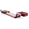 DG-999 RC 1/14 Metal Trailer 4 Axles Detachable Gooseneck for DIY Tractor Truck Model with Light System Servo ESC TH23977 3