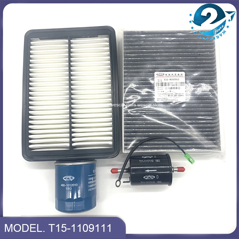 Chery Tiggo 4/5x 1.5T 2.0L Tiggo 7/8 1.5T 2.0L Car Air Oil Carbin Fuel Filter