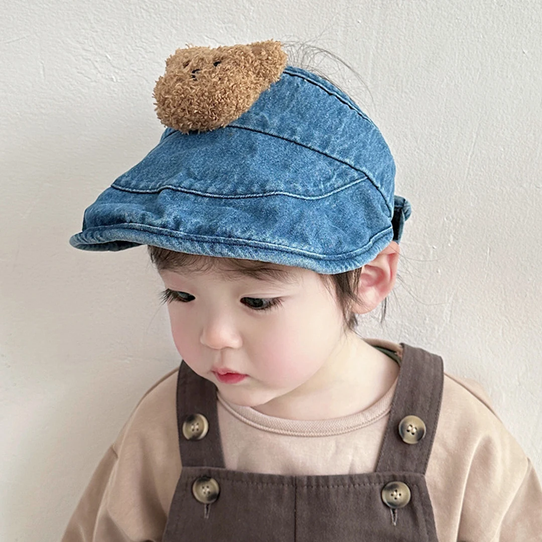 Gorros Recién Nacido Gorro Bebe Algodón Lavable A Mano Lindo Azul