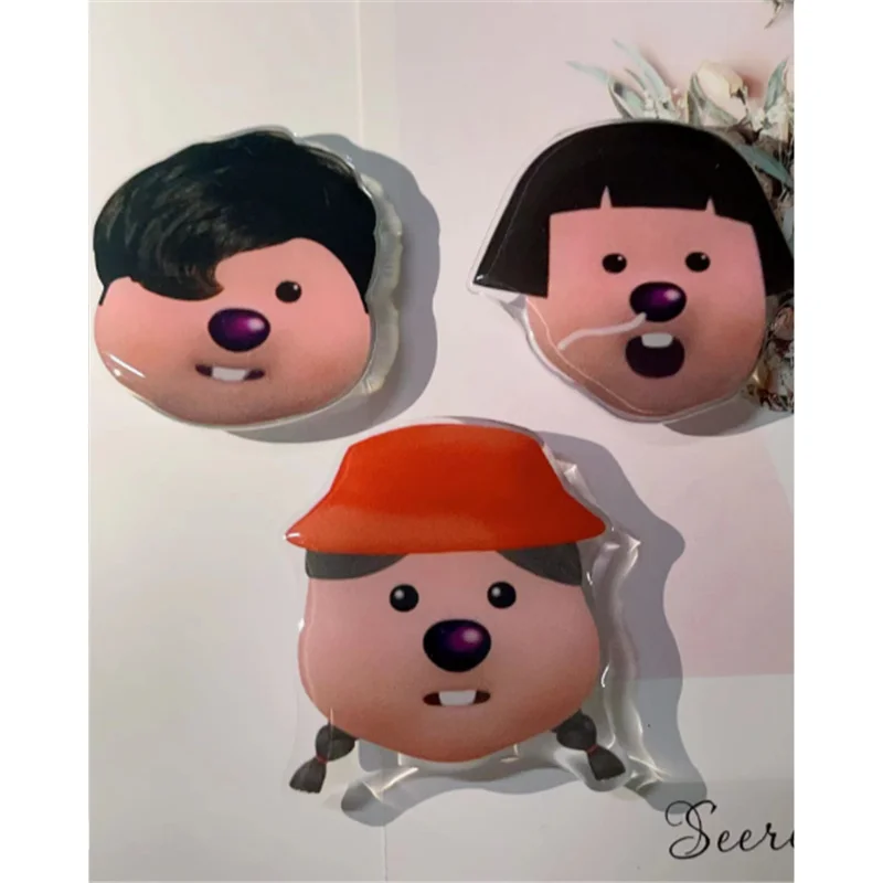 Cute Dog Puppy Phone Holder Staffa Rotonda Girevole Anti-Caduta Lazy Finger Ring Supporto Per Cellulare Per Smartphone Iphone14