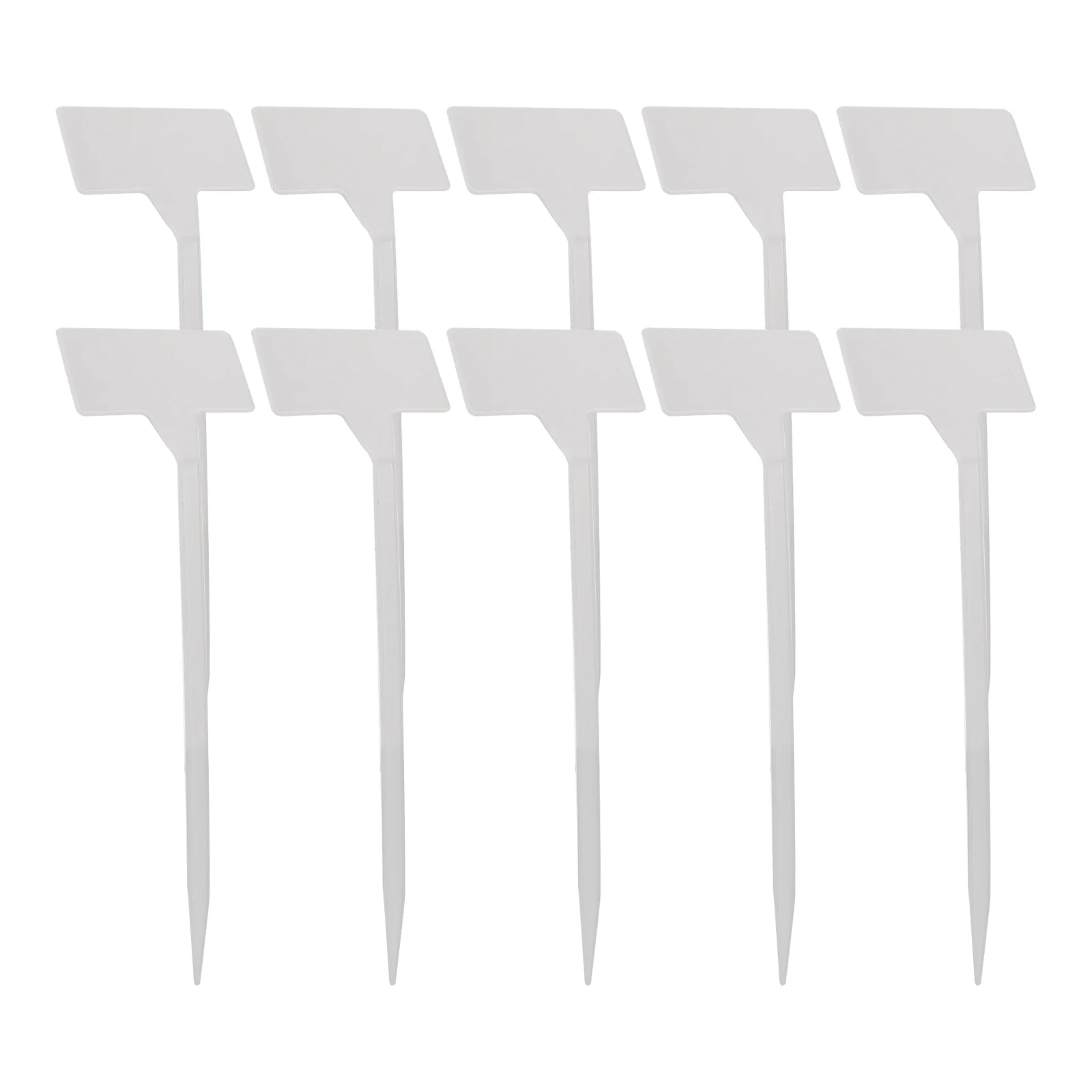 

20 Pcs Plant Label Garden Tag Metal Greenhouse Marker T-Type Plastic Waterproof Nursery