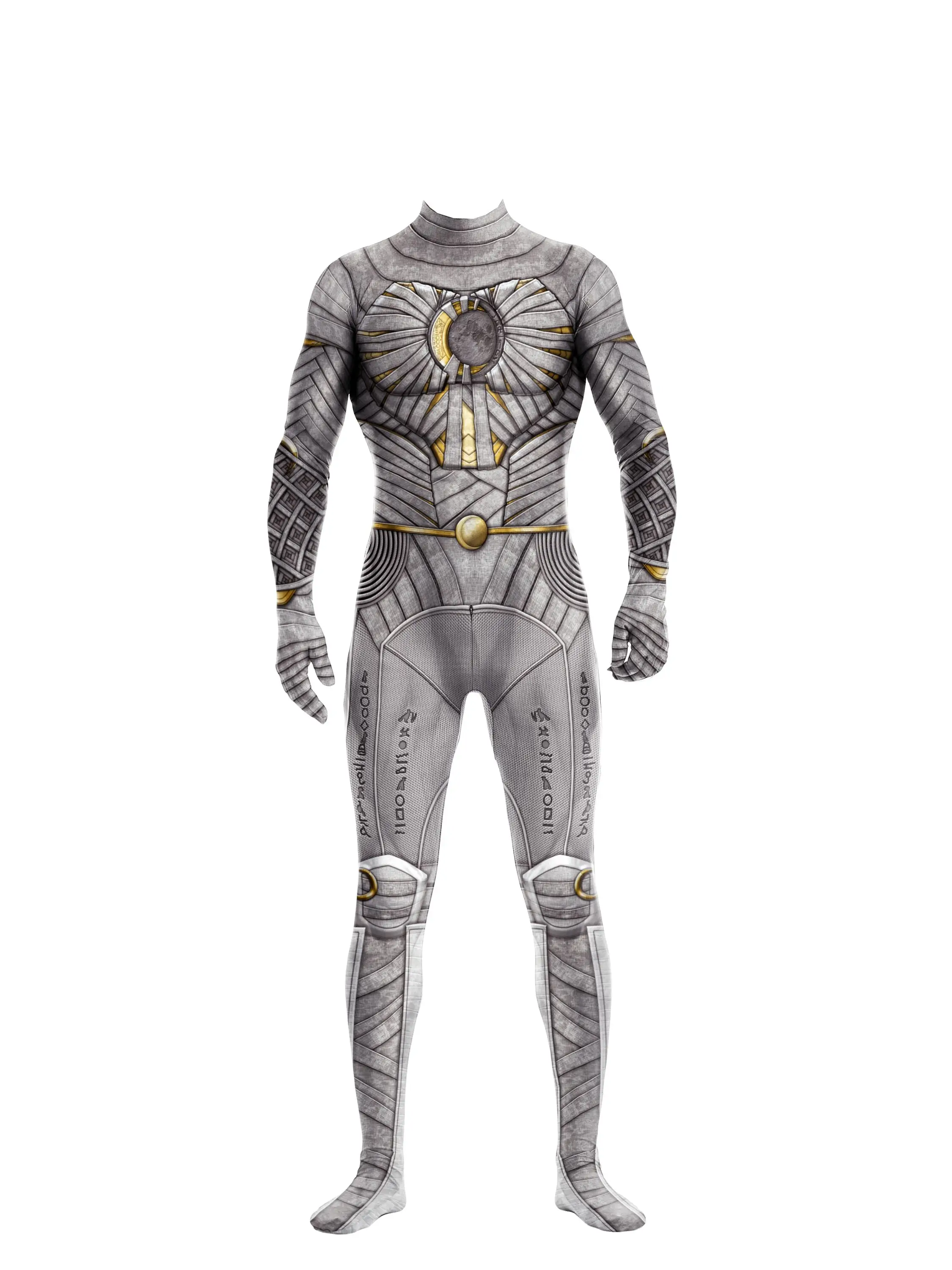thumbnail image 1 of Disfraces de Halloween Zawaland Moon Knight, disfraz de Cosplay con estampado 3D de Marc Spector, mono Zentai para hombre, monos de fiesta, 1 of 5