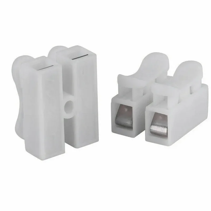 CH2 Spring Wire Connectors Cable Clamps Terminal Block LED Strip Light