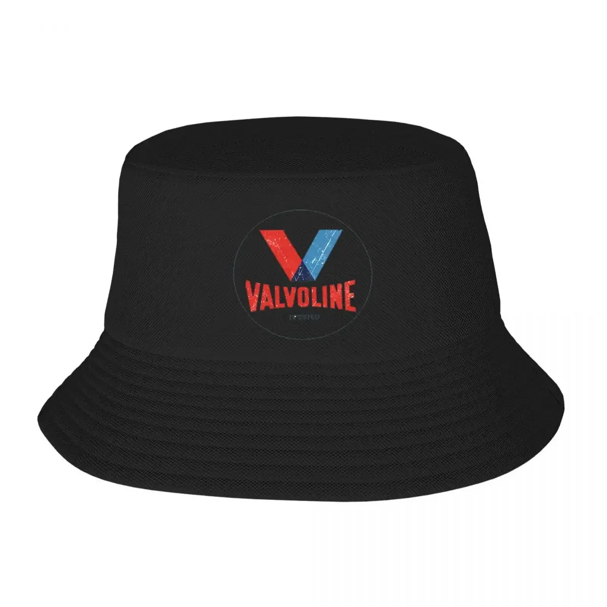 Valvoline Vintage Motor Oil Bucket Hat Panama For Kids Bob Hats Hip Hop Fisherman Hats Summer Beach Fishing Berretti Unisex