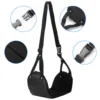 Portable Adjustable Footrest Hammock For Airplane Travel Long Flight Bus Train Office Travel Accessories For Leg Rest Foot Sling 3