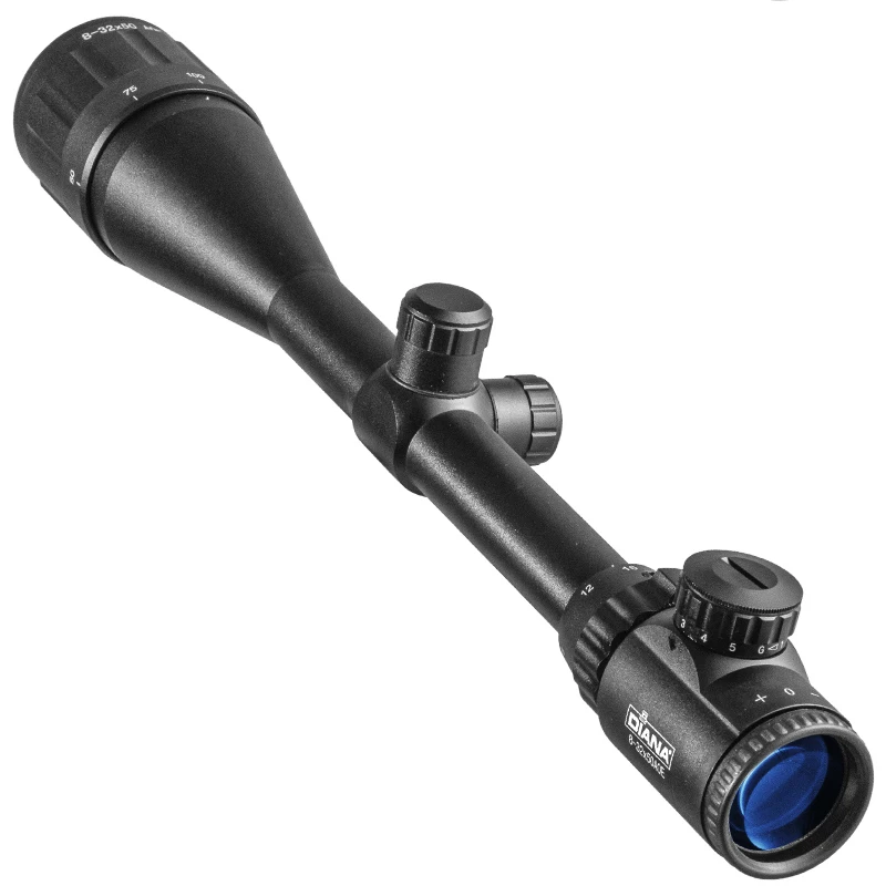 DIANA 8-32X50 Tactical Rifle Optics Red Dot Green Sniper Scope Compact Riflescopes Hunting Sight