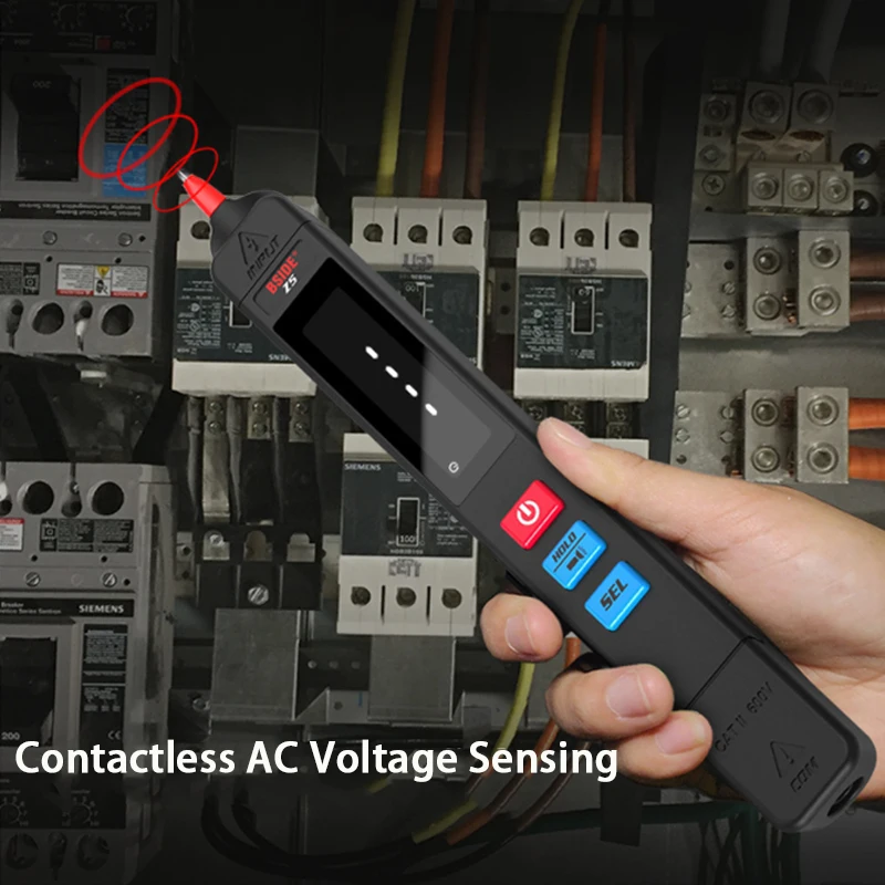 BSIDE Z1 Z5 Multimeter Digital Tester Smart Pen Type Voltage Detector DC AC Capacitance Ohm NCV Hz Diode Continuity Meter