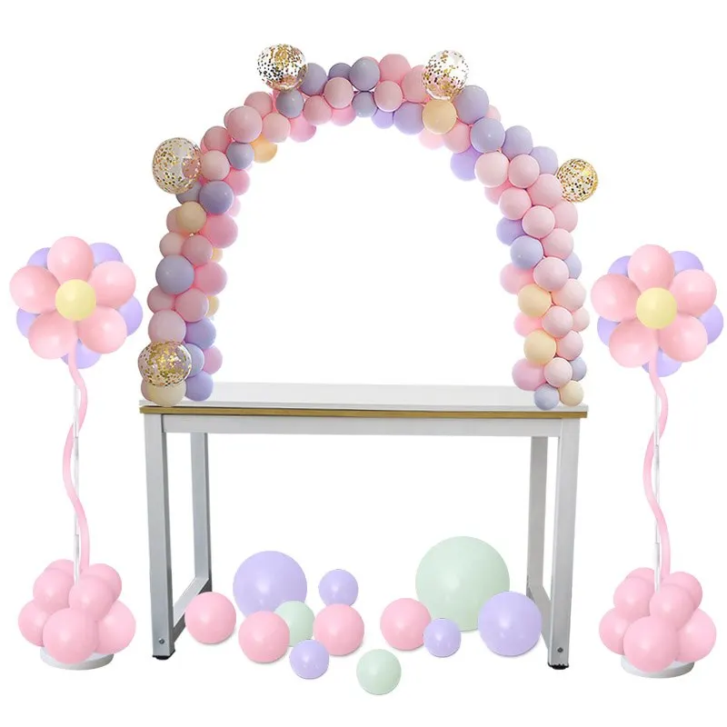 Table Balloon Arch Set Ballon Column Stand Wedding Birthday Party  Decorations Kids Balloons Accessories Baby Shower Decor Ball - AliExpress