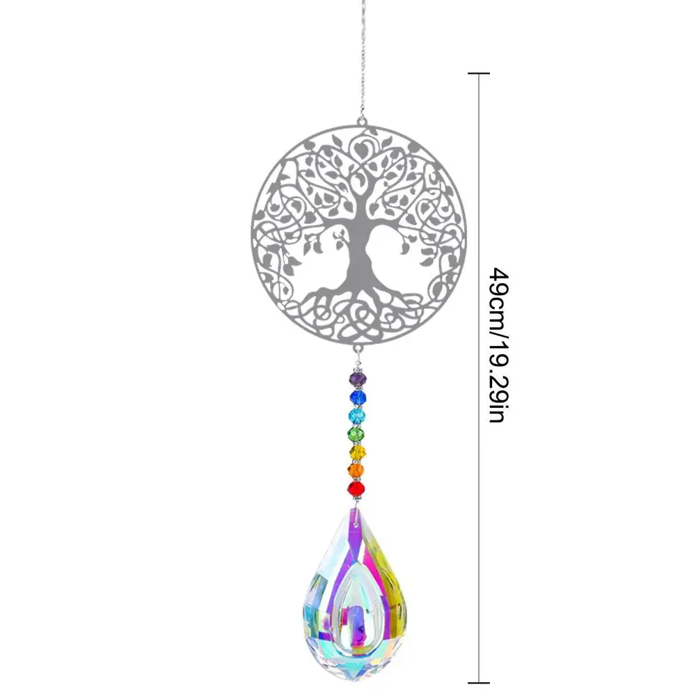 Seasboes Soleil Cristal, Prisme Fenetre, Suncatcher, Capteur de  Attrape-Soleil Suspendu pour Accueil, Jardin, Lampe en Cristal, Pendentif  Rideau, Décoration à Suspendre (Couleur) : : Jardin