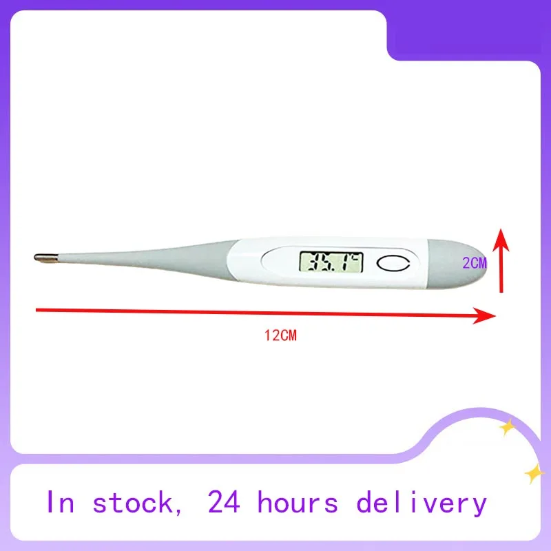 Mercury-free LED electronic thermometer for veterinary use veterinary utensils Soft head  veterinary equipment medical digital 1