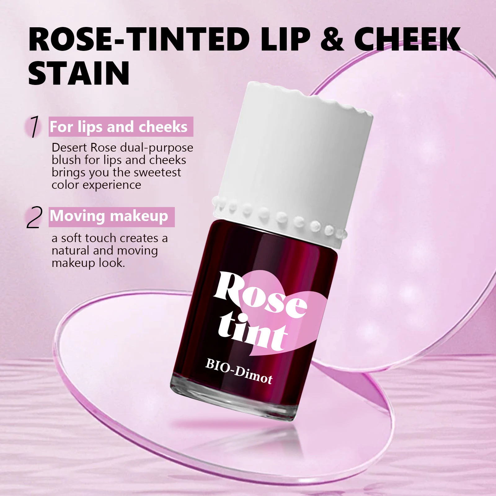 10ml Rose Tint Dual-Purpose Lip & Cheek Stain