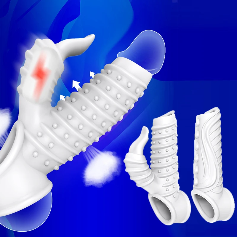 Sleeve Pour Retarder L'éjaculation Anneau Pénien Pour Homme_voghion.com