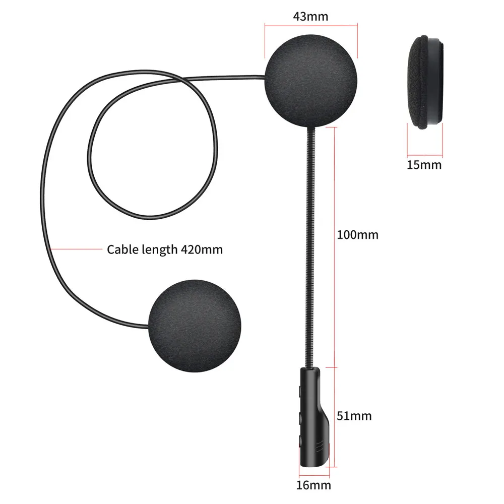 Fodsports HM-1   ,   , BT 5.0, FM , ׷ , A2DP Ŀ, 400 mAh