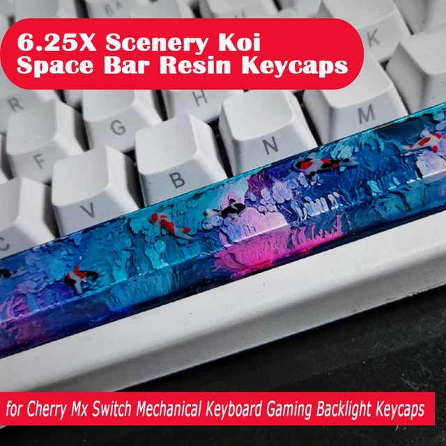 Teclas personalizadas de resina para teclado mecánico, accesorios para  juegos, 1 unidad - AliExpress