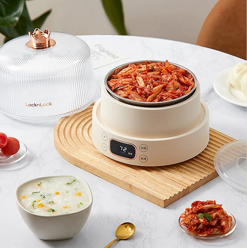 Electric Yogurt Maker 1L Automatic Leben Enzyme Fermenter Yoghurt 304 Stainless steel Container Natto Rice Wine Ferment Machine