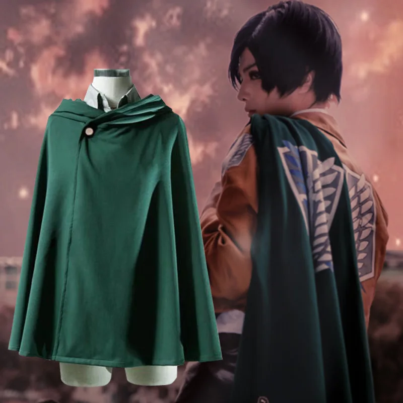 

Incoming Giant Investigation Corps: Freedom Wings Captain Cloak Cosplay Anime Costume Cosplay Attack on Titan
