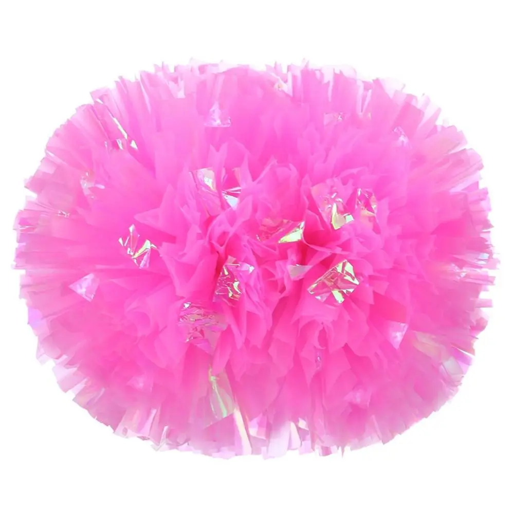 9 Colors Game Pompoms High Quality 25cm Cheerleading Cheering Vocal Concert Decorator Sports Cheerleading