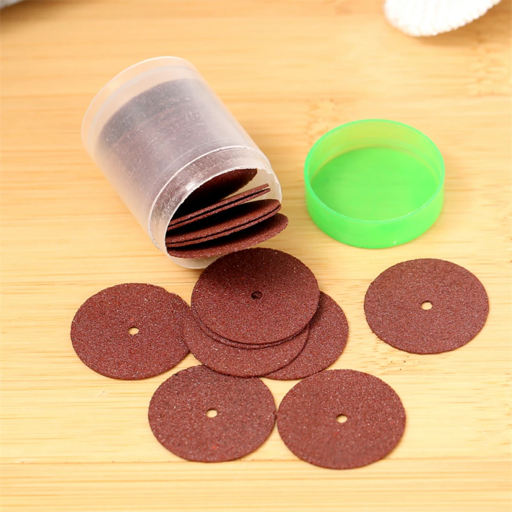 1 Tube 36Pcs Red 24mm Abrasive Disc Cutting Discs Reinforced Cut Off Grinding Wheels Metal or Plastic Rotary Blade Cutter Tools