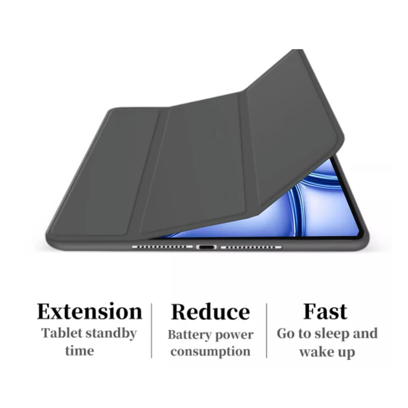 For Apple iPad Air 13 M3 2025 13 inch A3271 A3269 Tablet Case Magnetic Flip Smart Cover For iPad Air13 M2 2024 A2898 A2900 shell