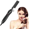 Hot Comb Straightener for Wigs and African Hair Flat Irons Fast Heating Straightening Brush Straight & Curler Roller Styler Tool 2