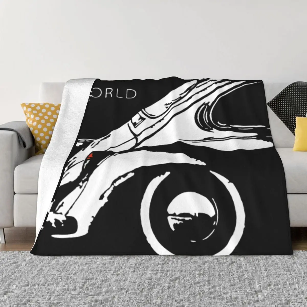 Vw Beetle Beetle Motif Car 1302 Ultra-Soft Micro Fleece Blanket