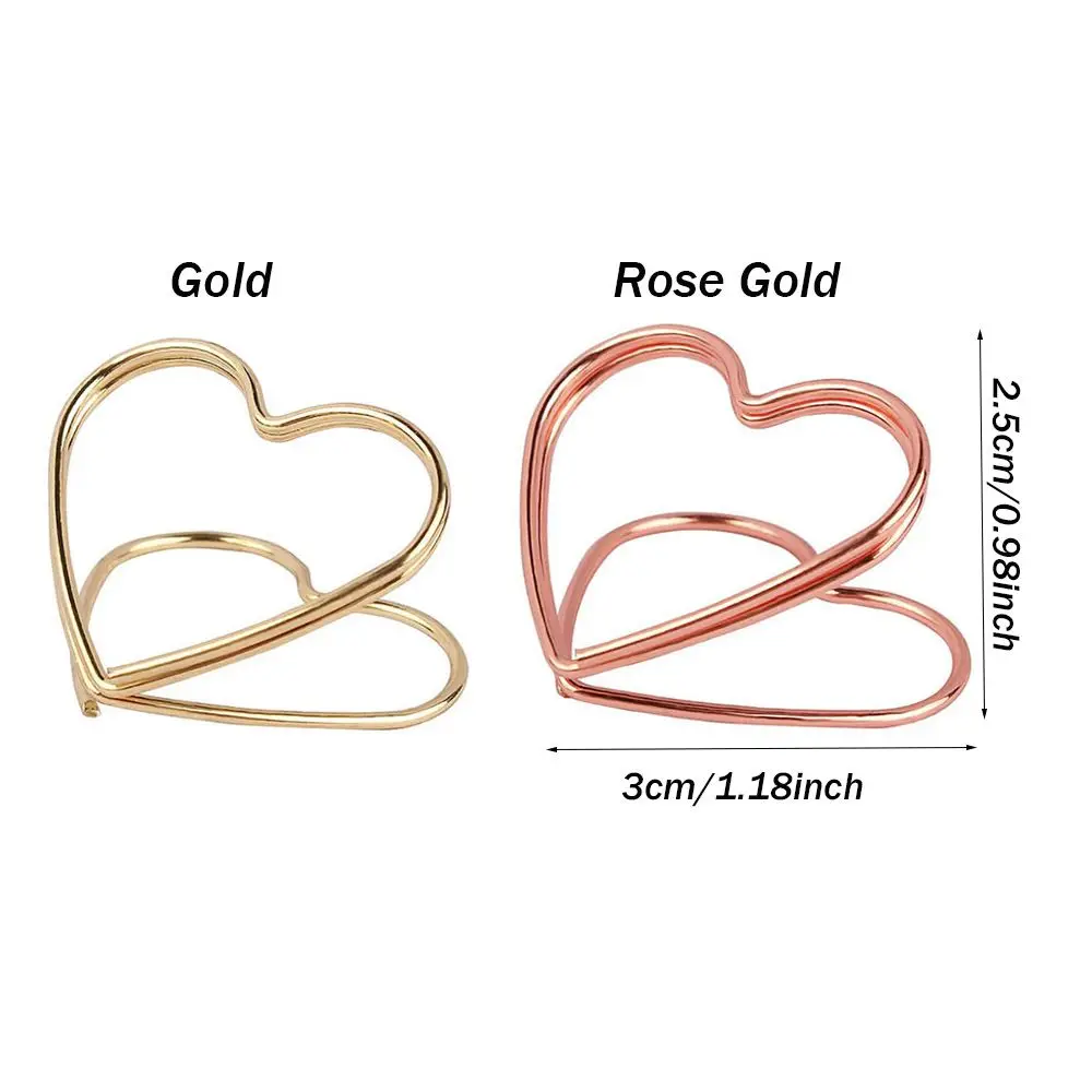 Wedding Table Number Holder Stands 10Pcs Name Seating Labels Placecard Clips Photo Picture Cards Display Stand for Wedding place card holders place cards wedding table numbers acrylic sign holders
