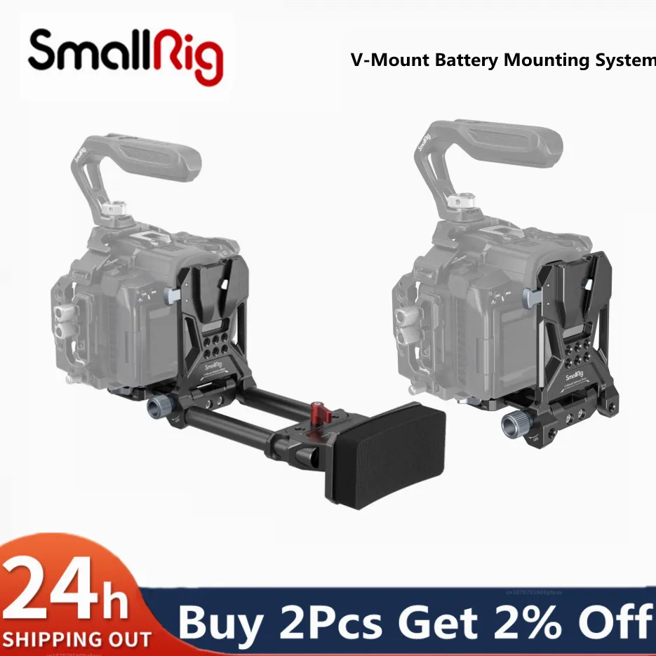Smallrig V Mount Battery Plate Compact V-Mount Sistema Di Montaggio Della Batteria Per Fotocamere Canon Sony Dslr Accessori Per Fotocamere Universali