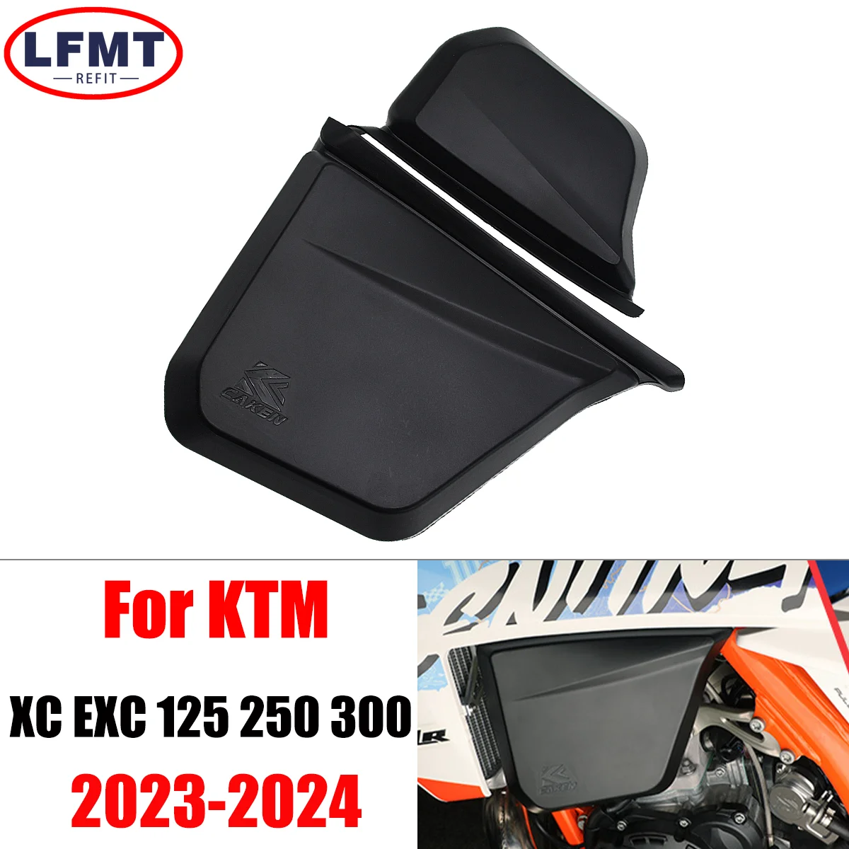 

Новинка 2024 защитный чехол для бака масла мотоцикла левый и правый для KTM XC125/250/300 2023 EXC150/250/300 6 дней твердотельной защиты