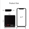 Espresso Coffee Kitchen Scale SearchPean Mini Smart Timer USB 2kg/0.1g Send Pad Man Woman Gift Timer Digital Weight Scale 5