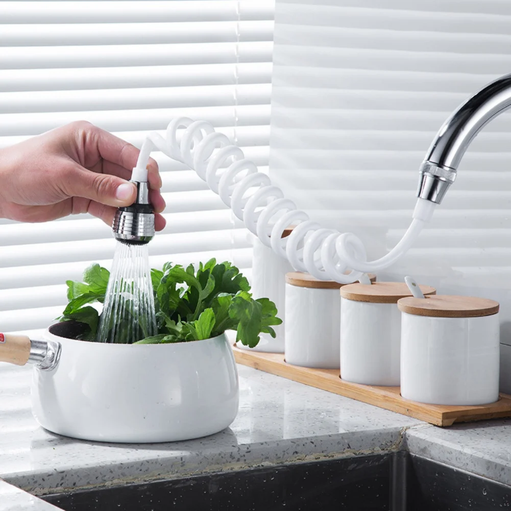 Faucet Extender Household Water Tap Extension Adapter Flexible Splash