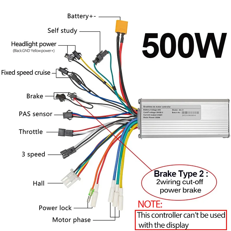 12인치 전기 스쿠터 허브 모터 48V500W 리어 휠 타이어 포함 36V350W 브러시리스 무기어 허브 모터 엔진 (접이식 자전거용)
