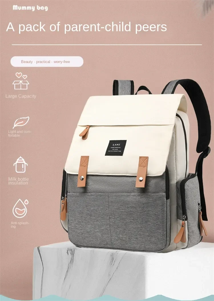 Baby Nappy Bag Mummy Diaper Bag Backpack Waterproof Storage Handbag Outdoor Travel Mommy Maternity Bag For Baby Stuff