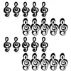 20 Pcs Cute Small Erasers Music Note Pencils for Kids Mini Bulk Students Classroom Symbol 2