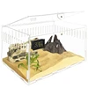 Reptiles Feeding Box Breeding Case Acrylic Terrariums for Reptiles Small Snake
