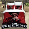 Singer The Weeknd printed Bedding Sets exquisite bed supplies set duvet cover bed comforter set bedding set luxury birthday gift 4
