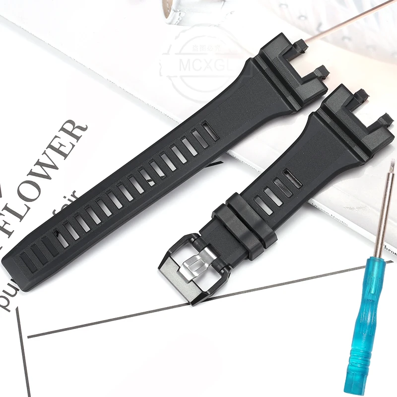 thumbnail image 1 of Correa de resina adecuada para la serie Casio GBA-900, correa de reloj deportiva impermeable para hombre, pulsera de goma, accesorios de reloj, 1 of 5