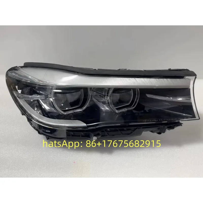 BMW G12/G11(2016-2018) 헤드라이트에 적합한 고품질 LED 헤드라이트 1개, 모델 번호 63117408720 및 63117408719.