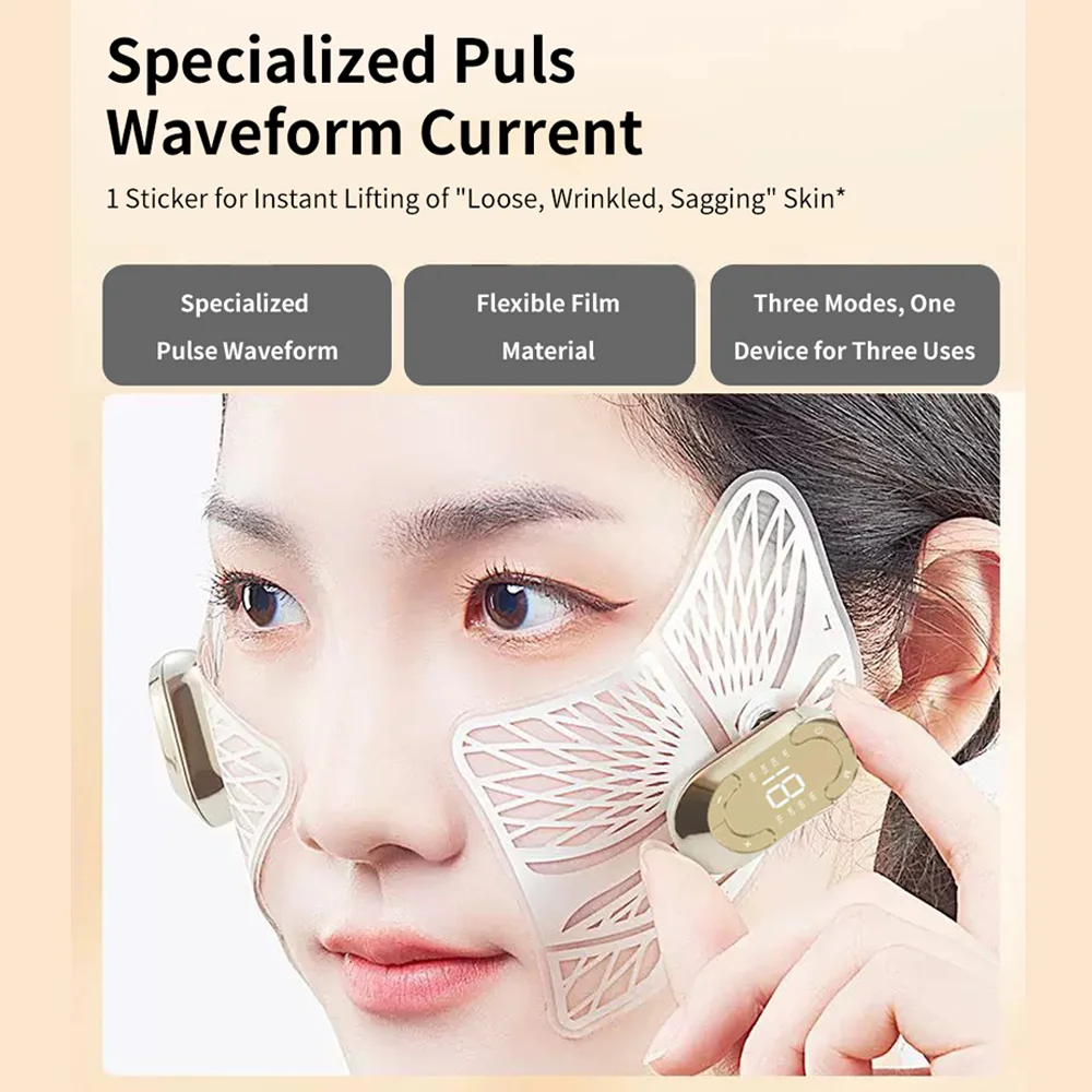 Eye massager Ems pulse microcurrent eye care device to relieve fatigue massage reduce dark circles swelling anti-wrinkle