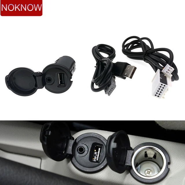 Adaptador de toma para toma de enganche de 7 vías Citroën, DS, Peugeot