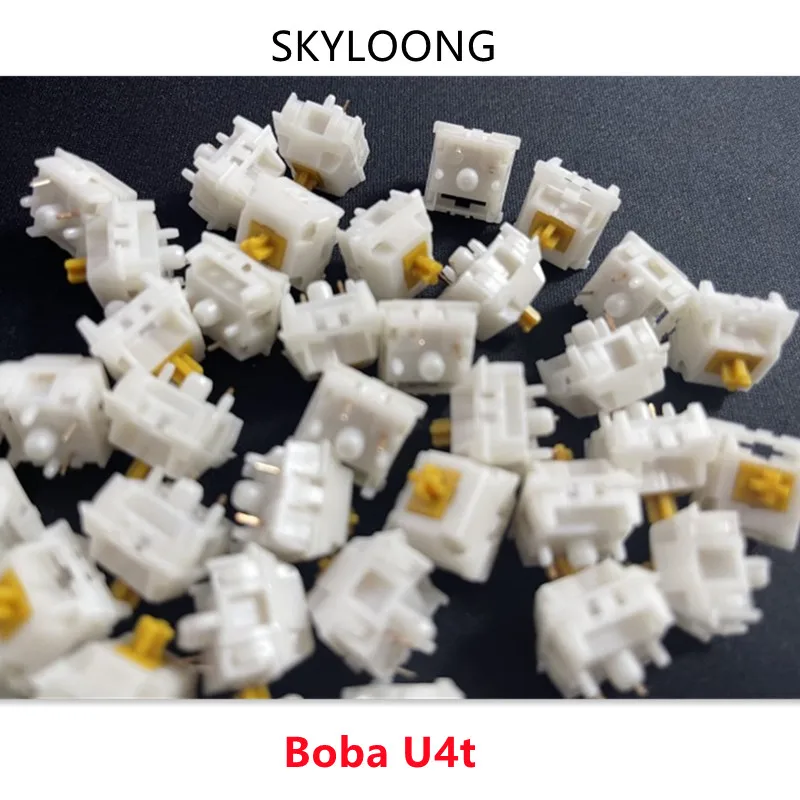 Boba U4t Thocky Tactile Switches For Gaming Mechanical Keyboard