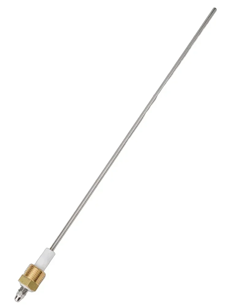 1개 액체 레벨 전극 프로브 G1/2인치 수위 핀 액체 인디케이터 전극 프로브 4.4x342mm 증기 보일러 액세서리