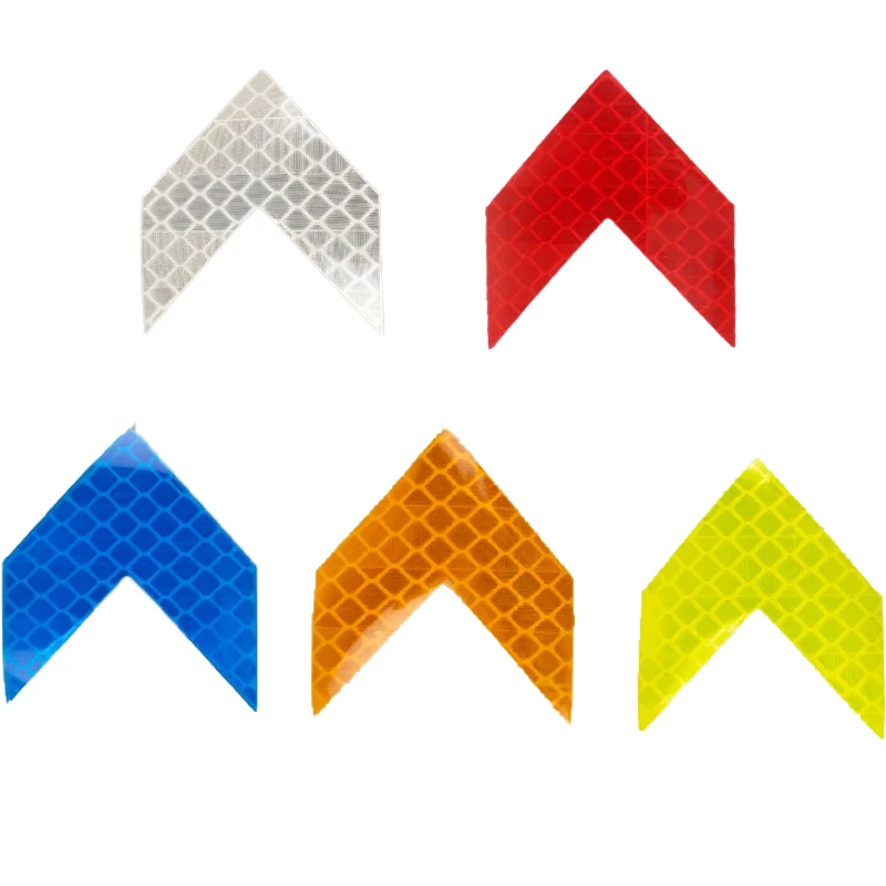 Generic 10 Pcs/set Car Sticker Reflective Sign Tape Warning Safety For ...