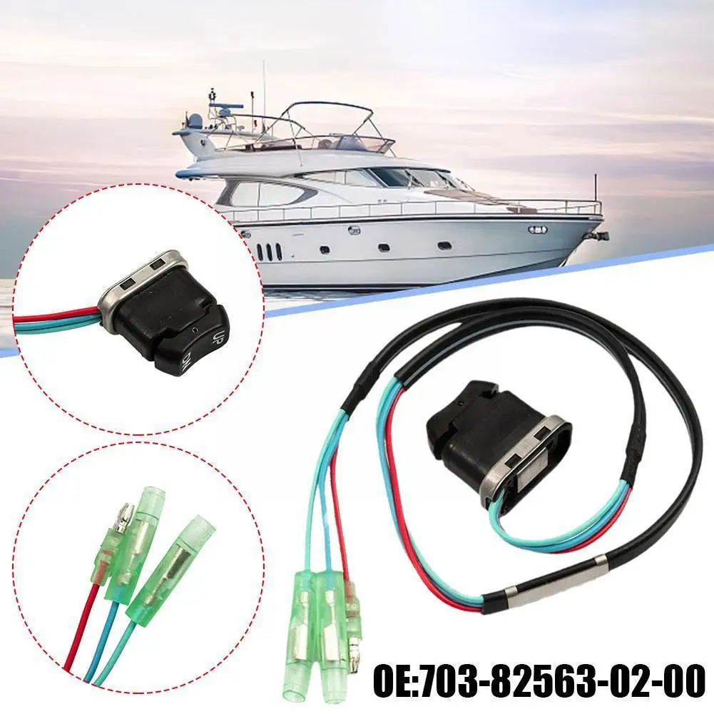 

Outboard Engine Front Remote Control Box Lifting And Tilting Switch Outboard Engine Suitable For Yamaha Engine 703-82563-02 R7C7