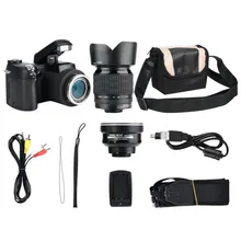 2MP Digital Camera with Auto Focus Lens Selfie Continous Shooting 8X Zoom Playback Telephoto Lens and Wide Angle Lens