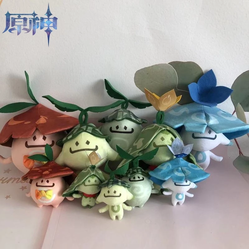 

Genshin Impact 15/25 см, мультяшная плюшевая подвеска-подушка для куклы из хлопка, кукла для косплея, брелок для ключей, рождественские подарки